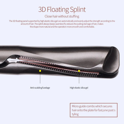 2-in-1 Hair Straightener Curler