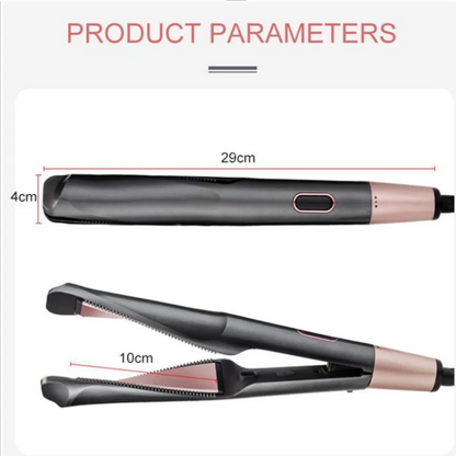 2-in-1 Hair Straightener Curler